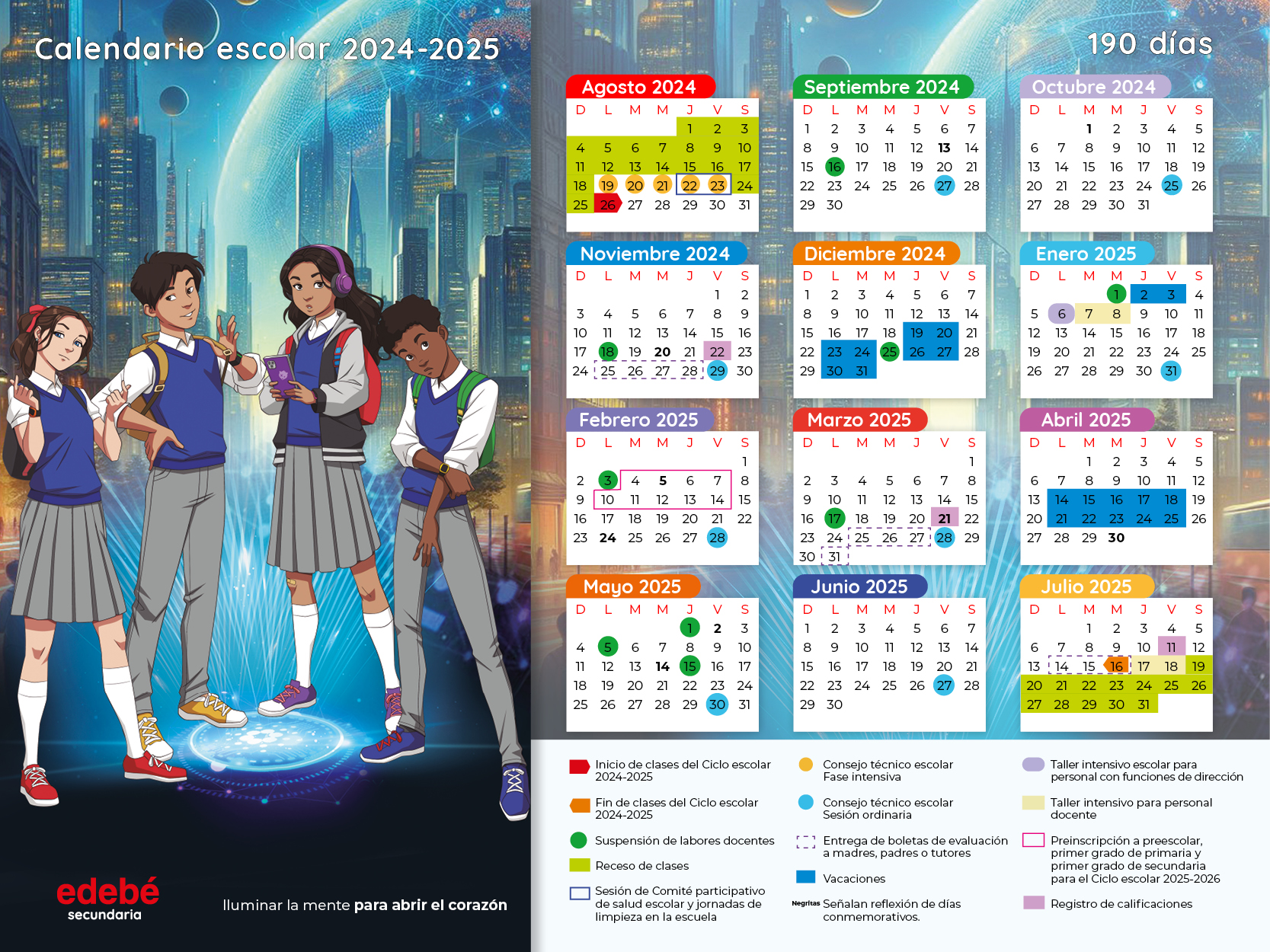 Calendario Escolar 2